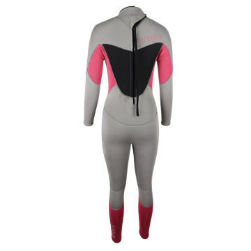 Seaskin Neoprene Diving Back Zip Wetsuit For Women