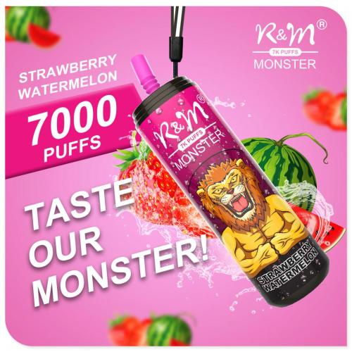 R&amp;M Monster 7000 Puffs cigarette électronique jetable