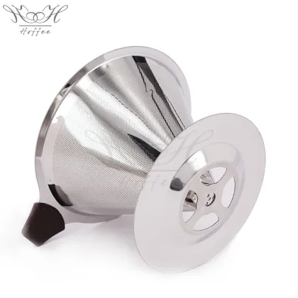 Stainless Steel Pour Over Coffee Filter Kit Paperless