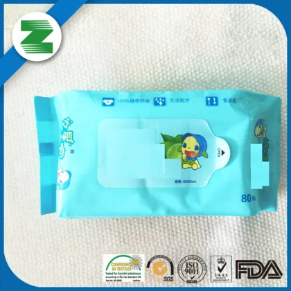 bebe chouette/baby face skin care wipe/baby mouth and hand care wipe
