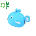 Fish Shape Children Silicone Coin Purse bez zamka