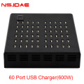 600W de alta potência 60 portas carregador USB