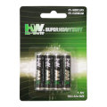 Batería HW AA R6P 1,5 V cubierta de PVC