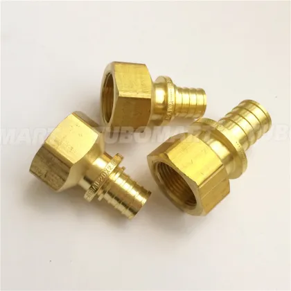 Floor heating treatment rehau brass plumbing fitting for pex pipe
