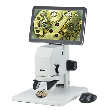 Hot Sale: Cheapest ZM-20LCD3D Manual Rotation 3D Stereo Microscope with 11.6'' HD Screen