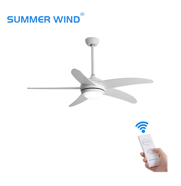 Newest design indoor white color ceiling fan