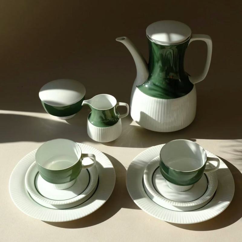 Vintage Art Deco Porcelain Dinnerware Collection