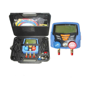 Professional Digital Refrigerant Manifold Gauges: Ideal for Efficient Maintenance of Domestic and Automotive Air Conditioning Systems