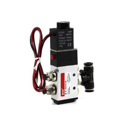 Airtac Air Compressor Pneumatic Wired Solenoid Valve