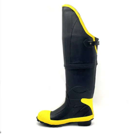 Custom Cheap Waterproof Rubber Rain Boots with Steel Shank for Industrial Work and Safety