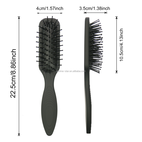 El cepillo clásico esculpe formas naturales para cabello húmedo o seco
