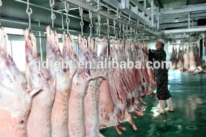 Full automatic sheep mutton slaughter equipment