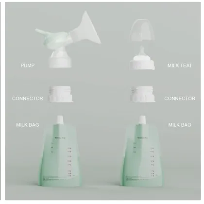 Disposable Milk Storage Bag