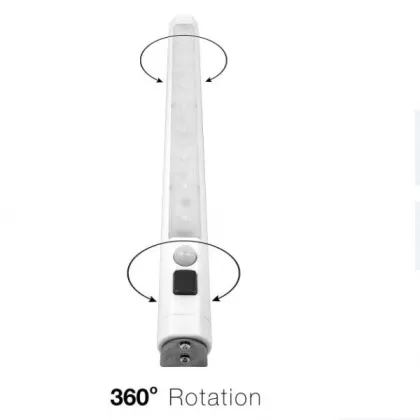 Home LED Closet Light Auto PIR Motion Sensor Wardrobe Cupboard Cabinet Lighting