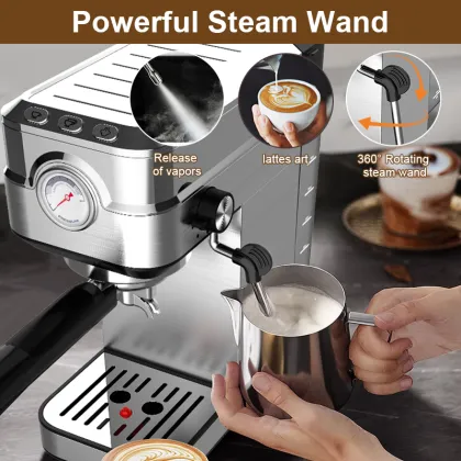 20 Bar Professional Espresso Maker