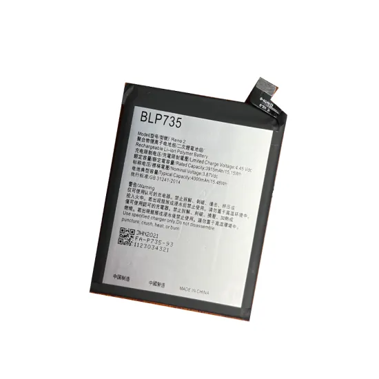 China Manufacturer 3915mAh Real Capacity Quality Cell Phone Battery Parts for OPPO BLP735 RENO 2
