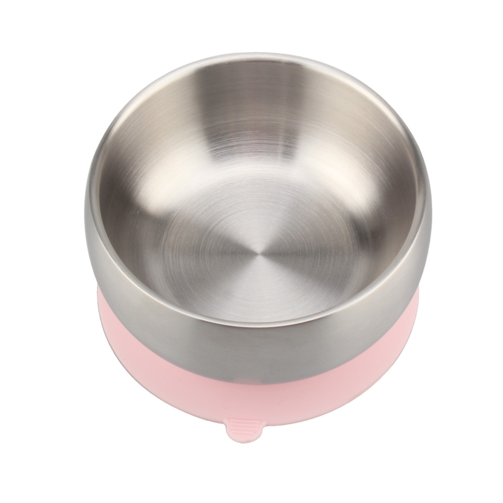 Baby Feeding Bowl Pink 2