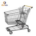 High Quality Galvanized American Metal Shopping Trolley