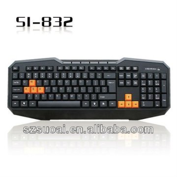 Wired gaming Aula Keyboard With Orange Keys