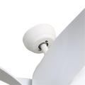 Nordic style brown white abs blades ceiling fan