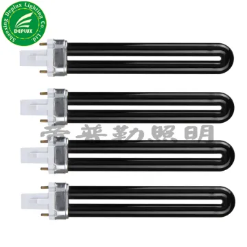 Factory prices UV Light for G23 SE 2P 9W blacklight blue BLB lamp