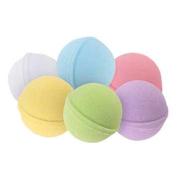 6 PCS Organic Bath Bombs Exfoliating Bubble Bath Salts Bubble Fizzies Stress Relief Essential Oil