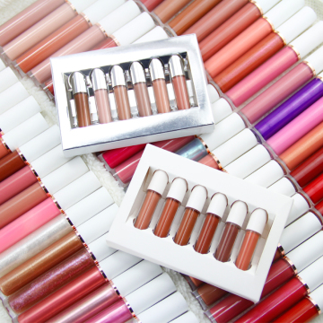 Wholesale Mini Matte Liquid Nude Lipgloss Kit - Non-Stick, Long-Lasting Lipgloss Set
