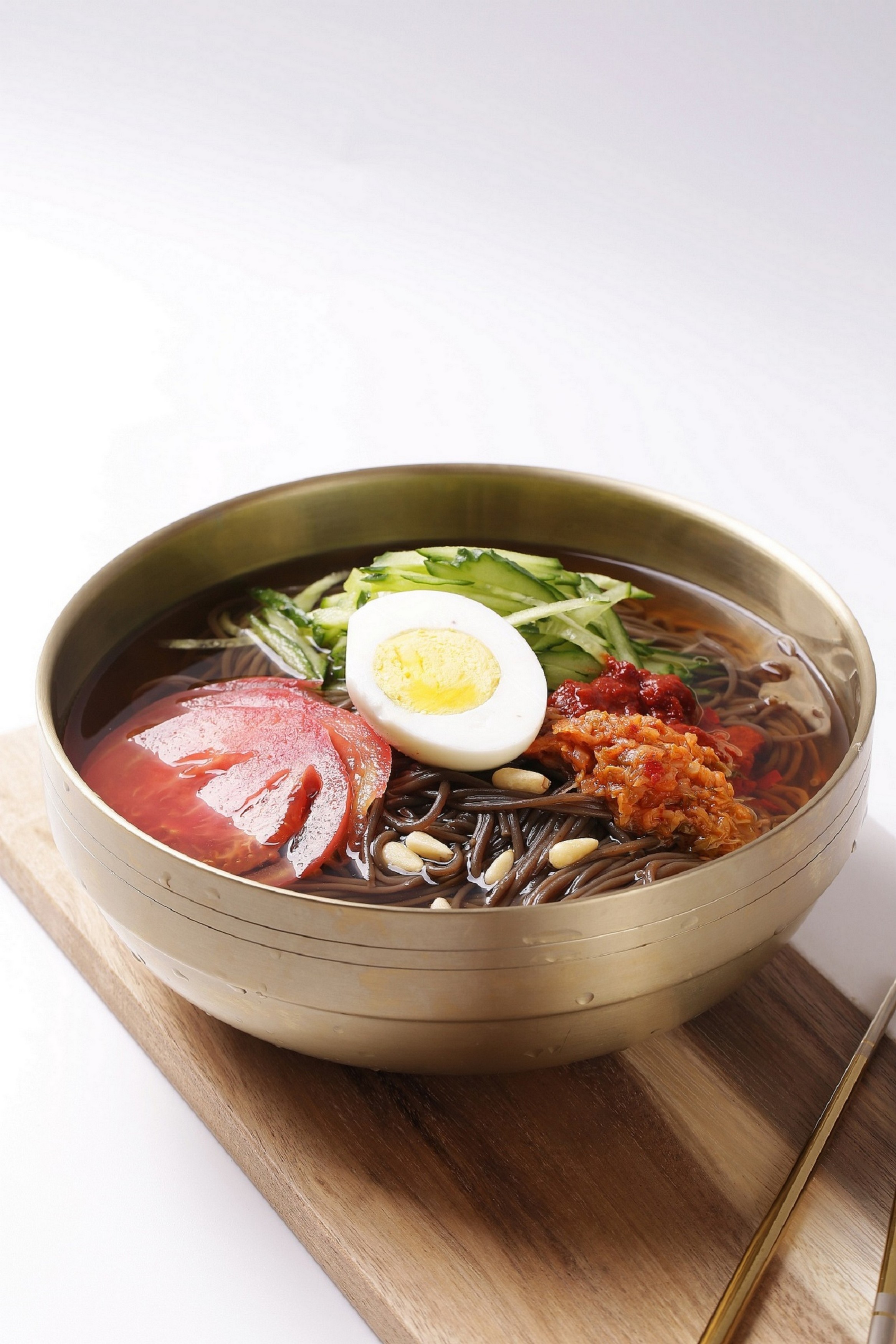 Cold Soba Noodles With Tempura