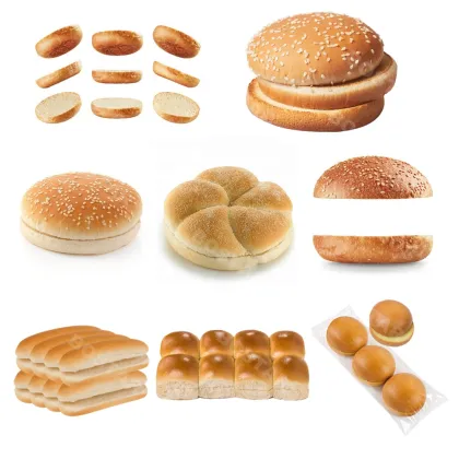 Automatic High Speed Bakery Buns Burgers Hamburger Packing Machine Equipment For Food Beverage Factory
