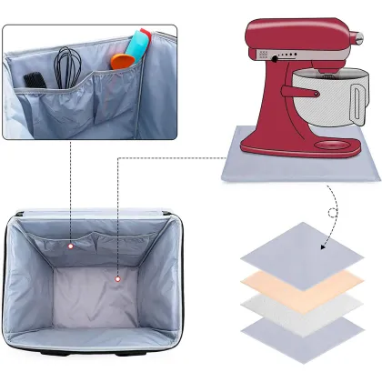 Free Sample Mixer Cover for 6-8 Quart Kitchenaid and Hamilton Mixers