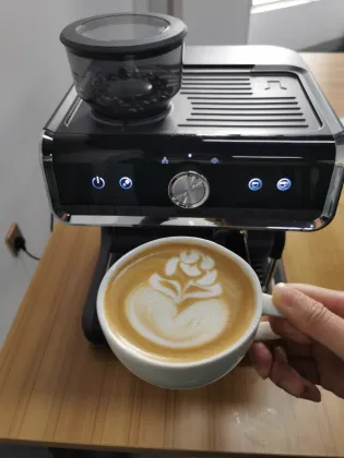 Electric Espresso Machine with Grinder