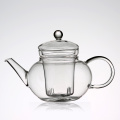 Handgeblazen borosilicaatglas theepot met zeef glazen theepot