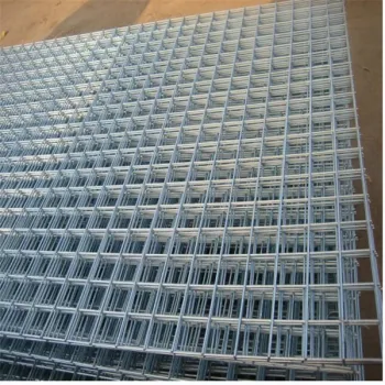 Galvanized welded wire mesh panel fence