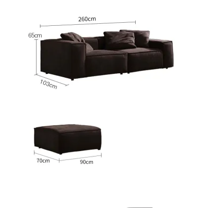 Modern Design European Home Modern Modular Fabric Sofa