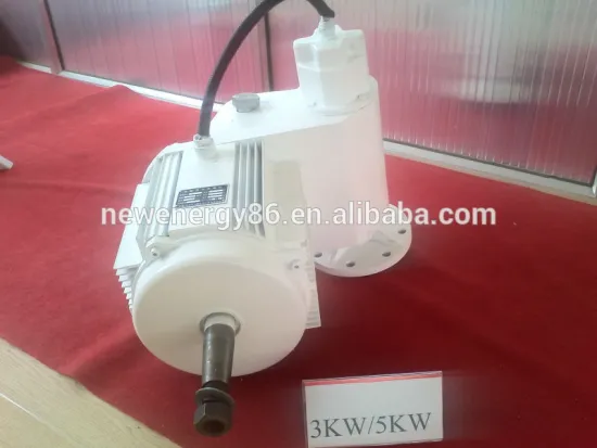 low rpm 3kw 220v permanent magnet generator