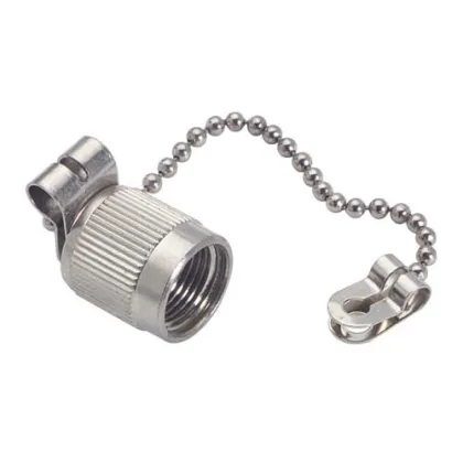 TNC Male Brass Dust Cap Cover for TNC Female Connector