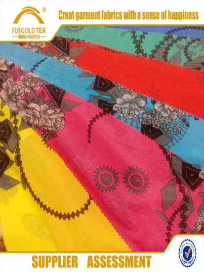 2016 Hot sale new velentino printed fabric ,knitting fabric,chiffon maxi dresses in shaoxing