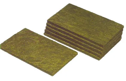 Sound Absorption Rockwool Fire Insulation Dark Board