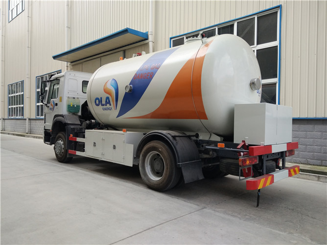 16000L 4x2 LPG Filling Tank Truck