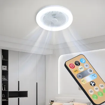 Hot Sale LED Lamp Fan E27 Three Color 6000K for Bedroom Living Room