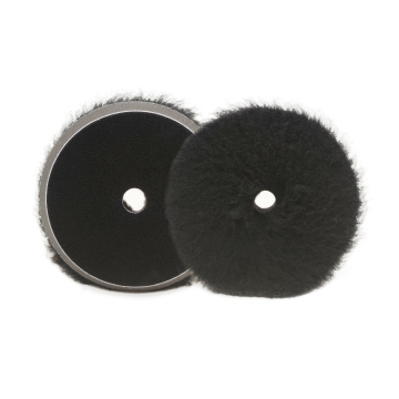 6 Inch German Foam Wool Cutting Pad for Car Buffing - Car Care Black Wool Pad