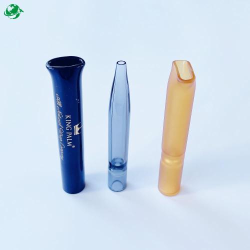 Clear Long Weed Pipe Glass Tube Large size 16mm Glass Pipe with silicon cap Factory