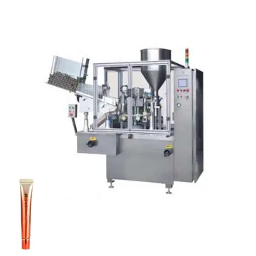 HIGEE Automatic Soft Plastic Tube Filling and Sealing Machine for Ointments, Creams, and Gels