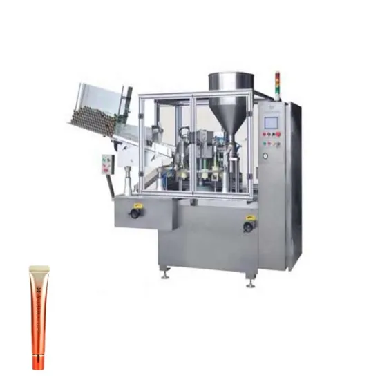 HIGEE Automatic Soft Plastic Tube Filling and Sealing Machine for Ointments, Creams, and Gels