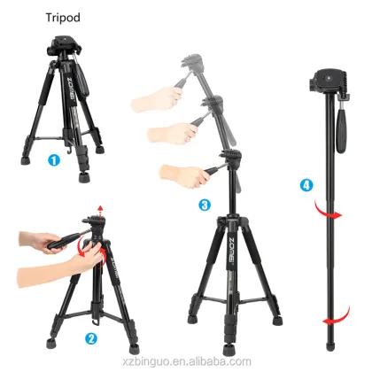 Zomei Q222 Video Camera Tripod
