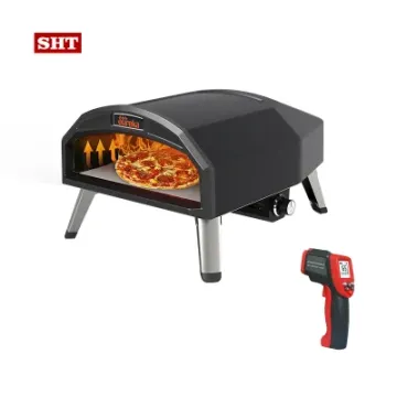 New Arrival 16 Inch Neapolitan Gas Pizza Oven with Pizza Stone