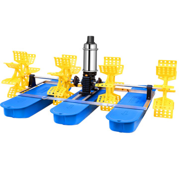 48V Solar-Powered Paddle Wheel Aerator with Controller for Fish Farming Pond