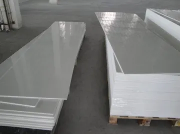 Pure White 100% Acrylic Solid Surface Sheets With Size 2440*760*12.7mm