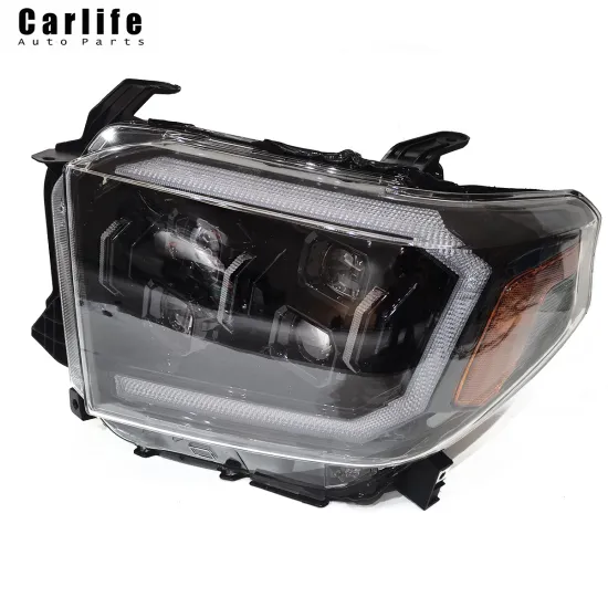 Refit 4 LENS LED Headlights for Toyota Tundra 2014-2020