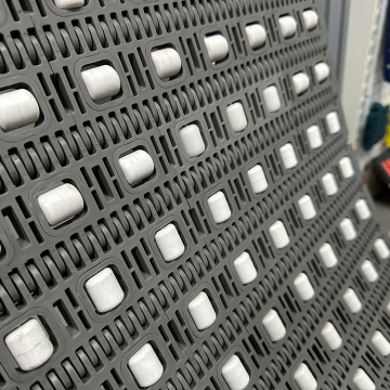 Factory Direct Sales 400 Plastic Modular Conveyor Belt with Roller for Logistics